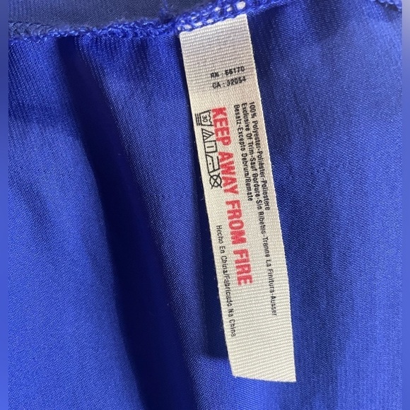 Free People Sensual Satin Corset Back Cami in Blue Sz. Small - Picture 10 of 10